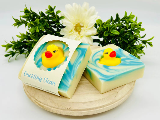 Duckling Clean Handmade Soap Bar For Kids Natural Vegan